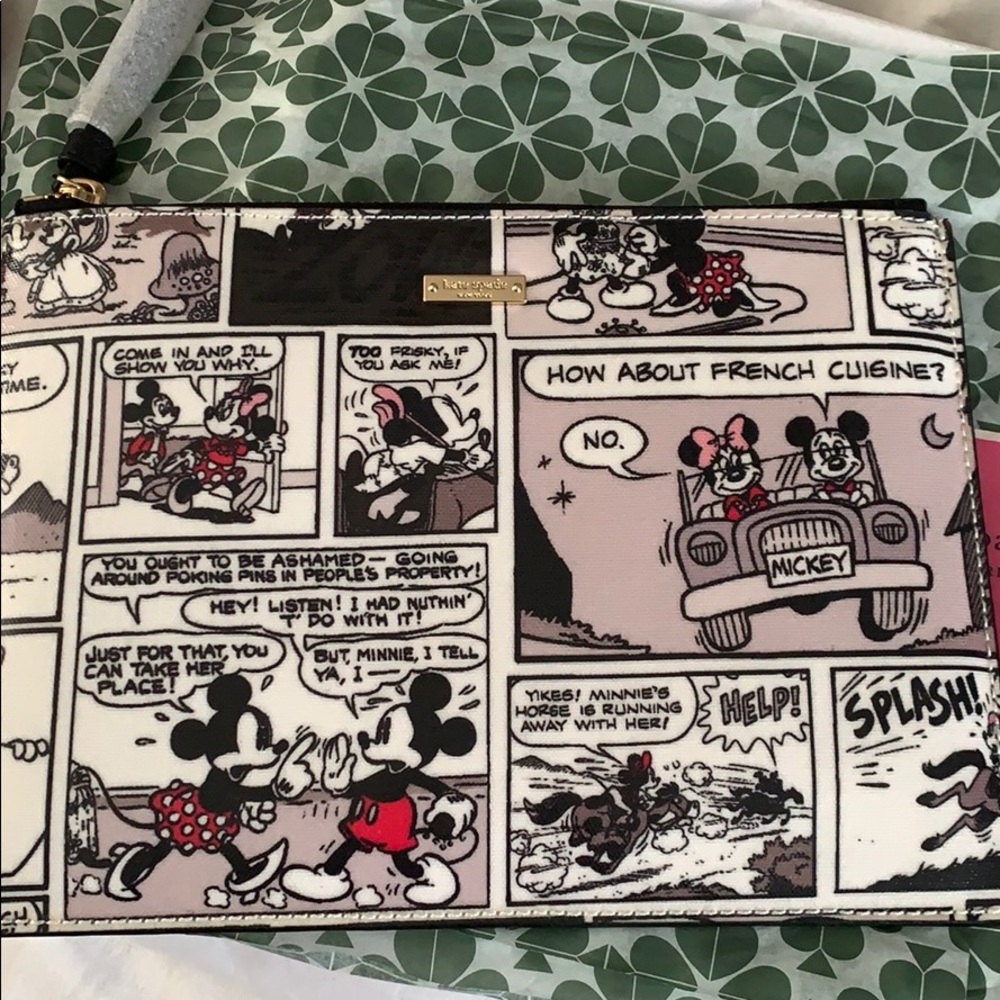 Kate Spade Minnie Mouse Wristlet
